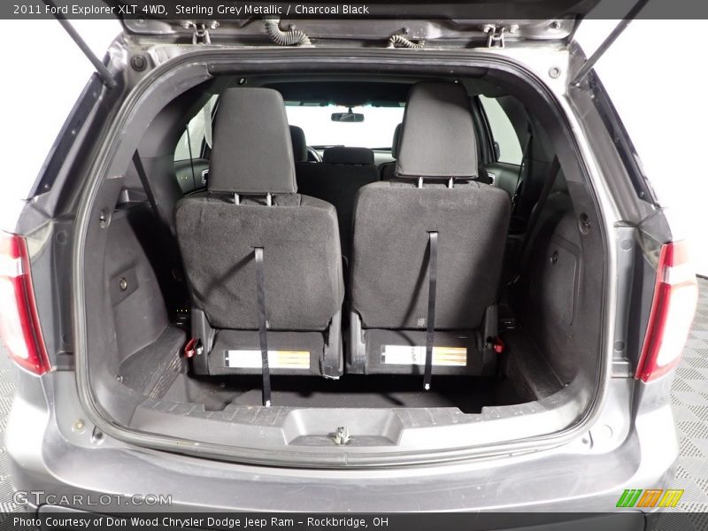Sterling Grey Metallic / Charcoal Black 2011 Ford Explorer XLT 4WD