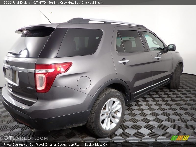 Sterling Grey Metallic / Charcoal Black 2011 Ford Explorer XLT 4WD