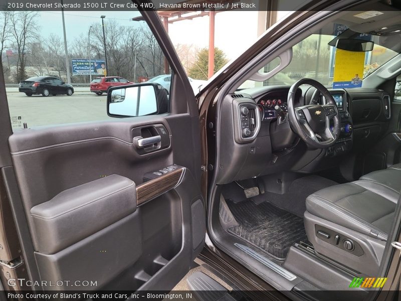 Havana Brown Metallic / Jet Black 2019 Chevrolet Silverado 1500 LT Crew Cab 4WD