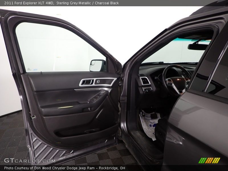 Sterling Grey Metallic / Charcoal Black 2011 Ford Explorer XLT 4WD