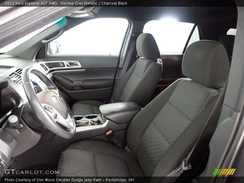 Sterling Grey Metallic / Charcoal Black 2011 Ford Explorer XLT 4WD