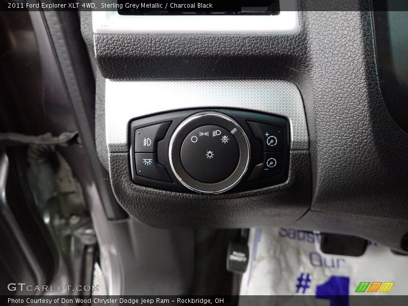 Sterling Grey Metallic / Charcoal Black 2011 Ford Explorer XLT 4WD