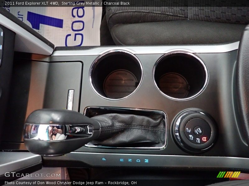 Sterling Grey Metallic / Charcoal Black 2011 Ford Explorer XLT 4WD