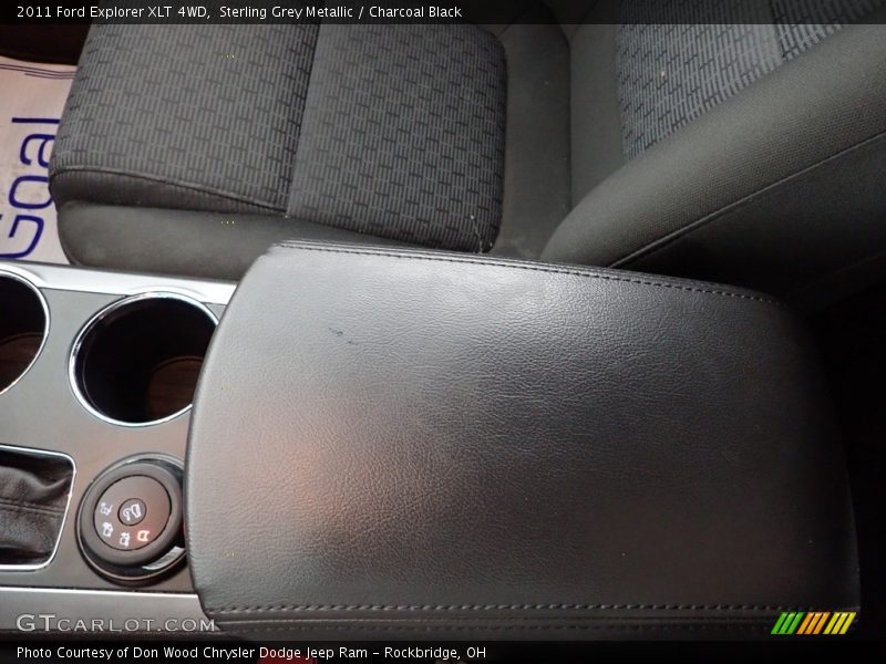 Sterling Grey Metallic / Charcoal Black 2011 Ford Explorer XLT 4WD