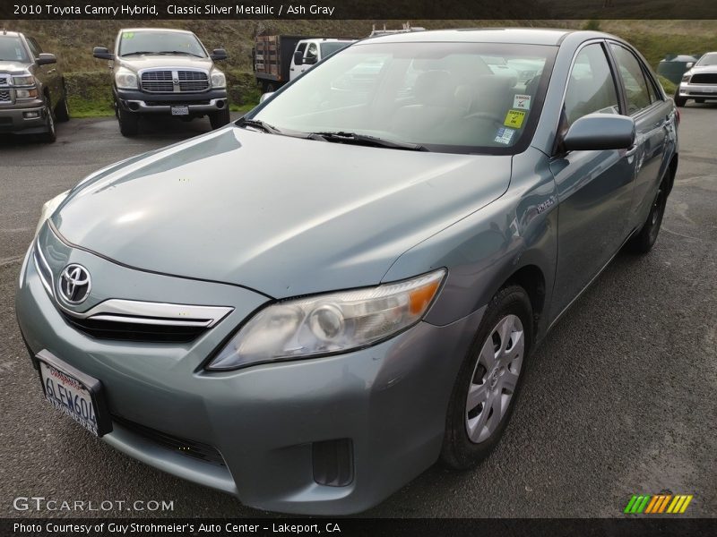 Classic Silver Metallic / Ash Gray 2010 Toyota Camry Hybrid