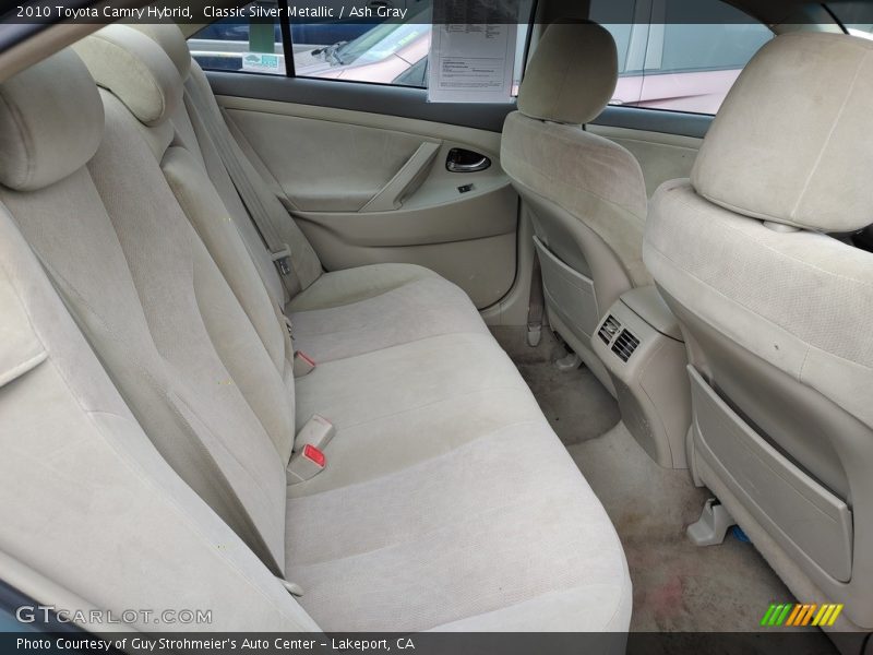Classic Silver Metallic / Ash Gray 2010 Toyota Camry Hybrid
