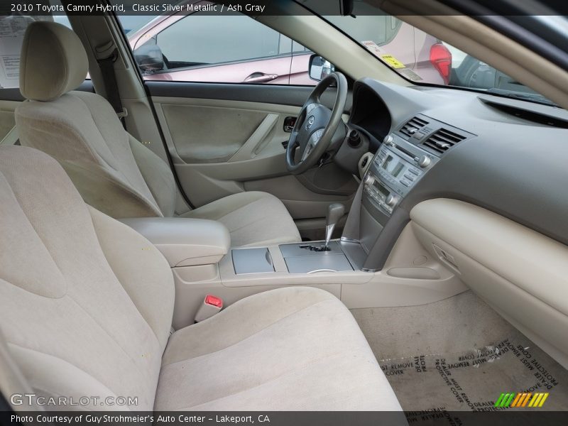 Classic Silver Metallic / Ash Gray 2010 Toyota Camry Hybrid