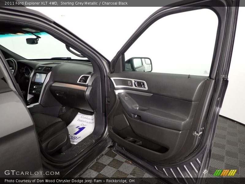 Sterling Grey Metallic / Charcoal Black 2011 Ford Explorer XLT 4WD