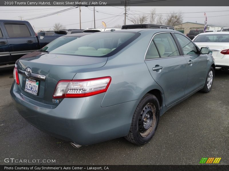Classic Silver Metallic / Ash Gray 2010 Toyota Camry Hybrid