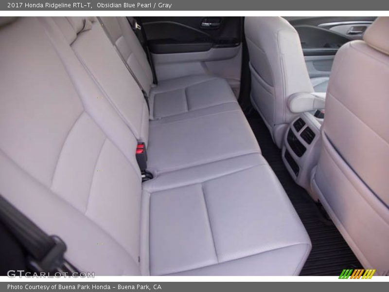 Obsidian Blue Pearl / Gray 2017 Honda Ridgeline RTL-T
