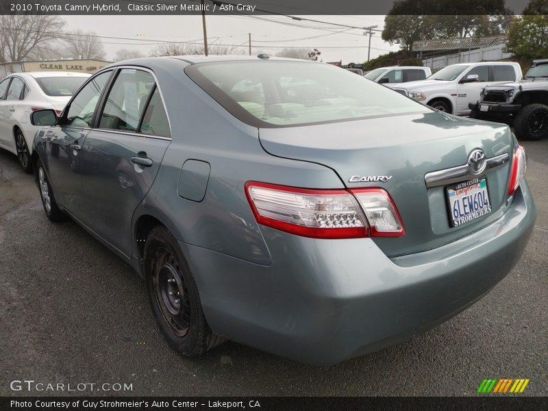 Classic Silver Metallic / Ash Gray 2010 Toyota Camry Hybrid