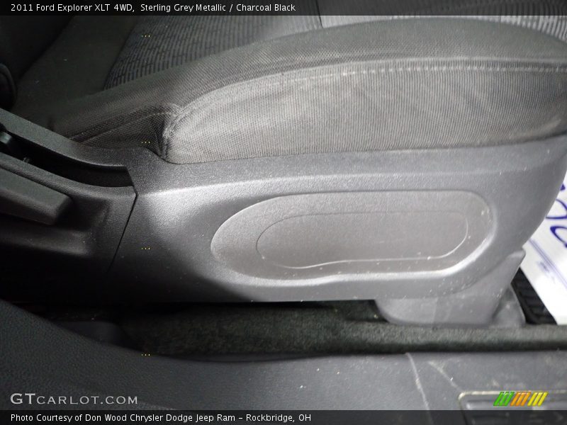 Sterling Grey Metallic / Charcoal Black 2011 Ford Explorer XLT 4WD