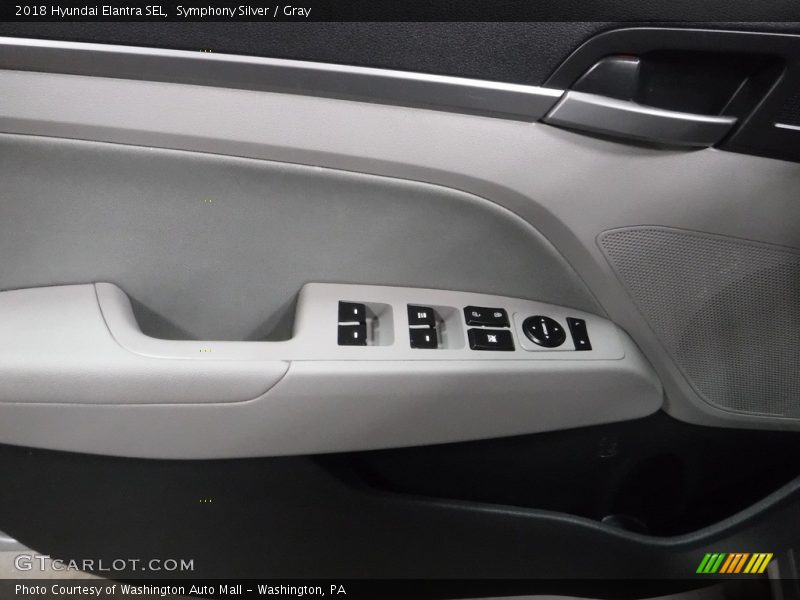 Symphony Silver / Gray 2018 Hyundai Elantra SEL