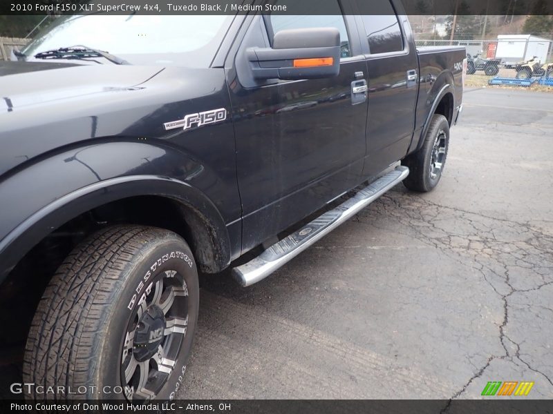 Tuxedo Black / Medium Stone 2010 Ford F150 XLT SuperCrew 4x4