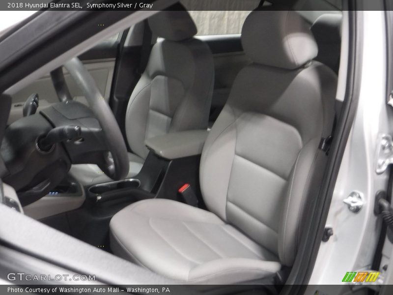 Symphony Silver / Gray 2018 Hyundai Elantra SEL