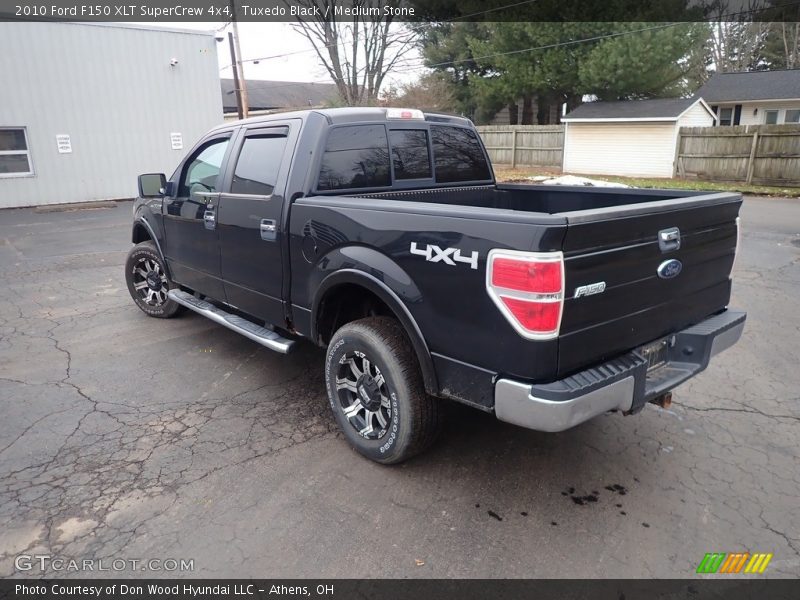 Tuxedo Black / Medium Stone 2010 Ford F150 XLT SuperCrew 4x4