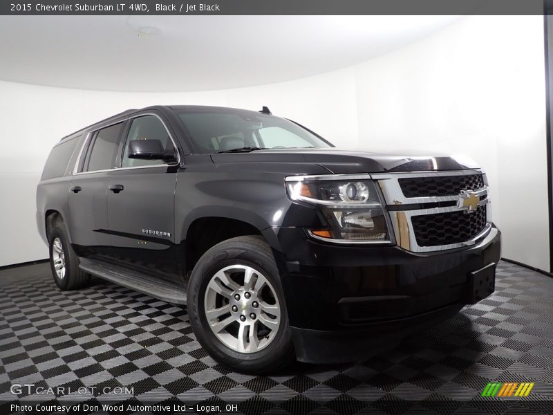 Black / Jet Black 2015 Chevrolet Suburban LT 4WD
