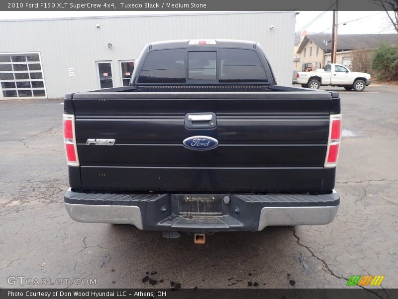 Tuxedo Black / Medium Stone 2010 Ford F150 XLT SuperCrew 4x4