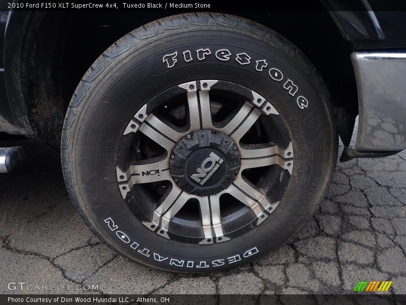 Tuxedo Black / Medium Stone 2010 Ford F150 XLT SuperCrew 4x4
