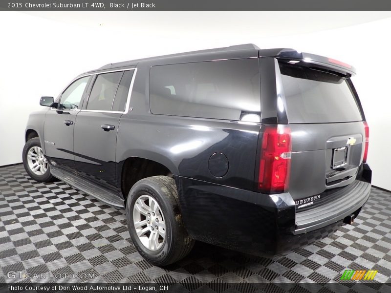 Black / Jet Black 2015 Chevrolet Suburban LT 4WD