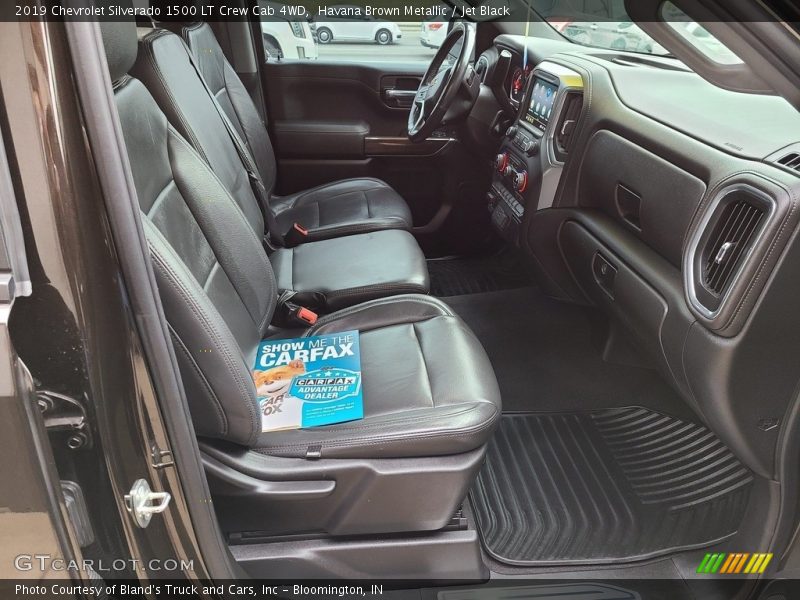 Havana Brown Metallic / Jet Black 2019 Chevrolet Silverado 1500 LT Crew Cab 4WD
