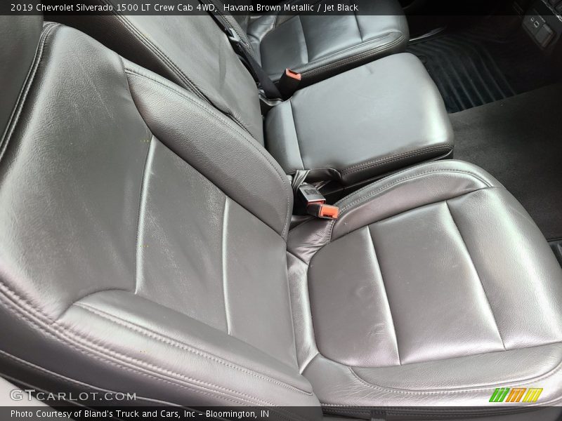 Havana Brown Metallic / Jet Black 2019 Chevrolet Silverado 1500 LT Crew Cab 4WD
