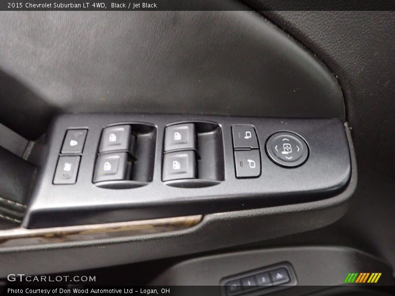 Black / Jet Black 2015 Chevrolet Suburban LT 4WD