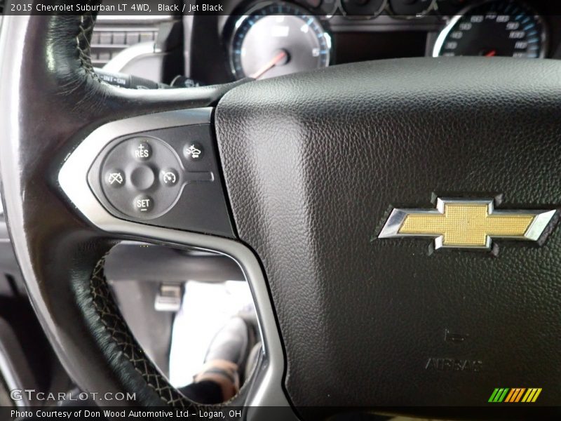 Black / Jet Black 2015 Chevrolet Suburban LT 4WD