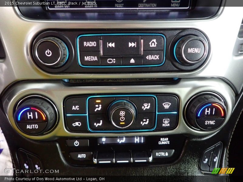 Black / Jet Black 2015 Chevrolet Suburban LT 4WD