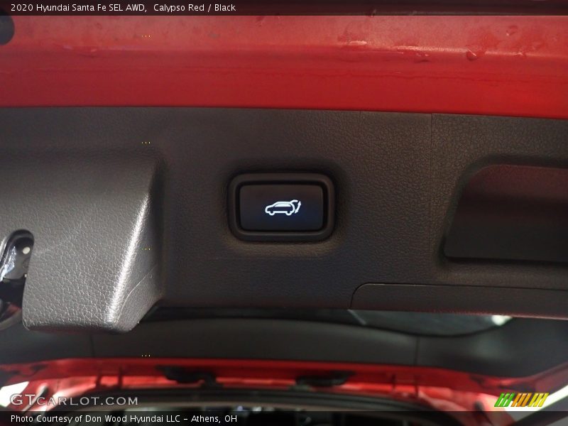 Calypso Red / Black 2020 Hyundai Santa Fe SEL AWD