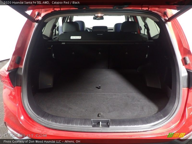 Calypso Red / Black 2020 Hyundai Santa Fe SEL AWD