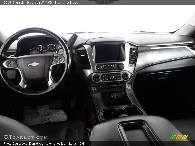 Black / Jet Black 2015 Chevrolet Suburban LT 4WD