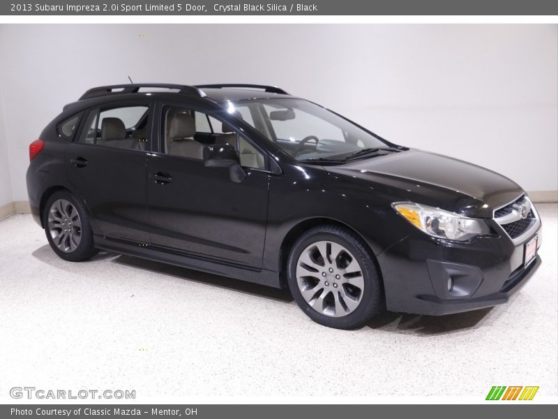 Crystal Black Silica / Black 2013 Subaru Impreza 2.0i Sport Limited 5 Door