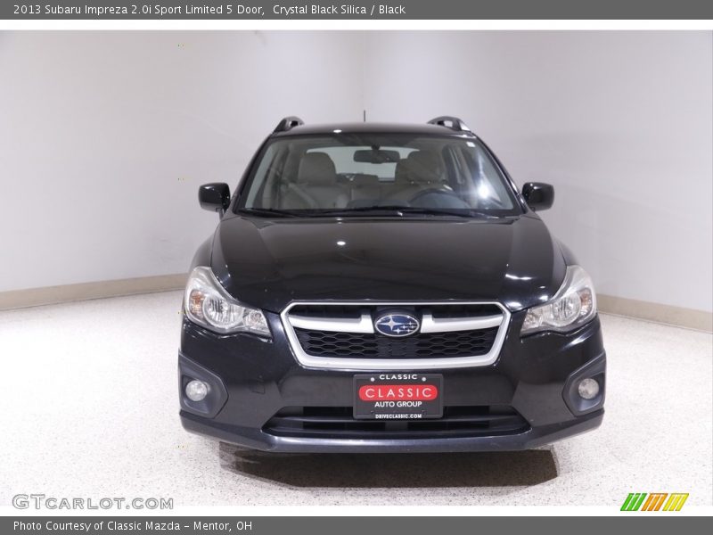 Crystal Black Silica / Black 2013 Subaru Impreza 2.0i Sport Limited 5 Door