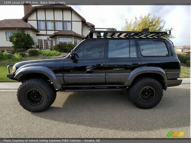 Black Onyx / Ivory 1996 Lexus LX 450 4x4