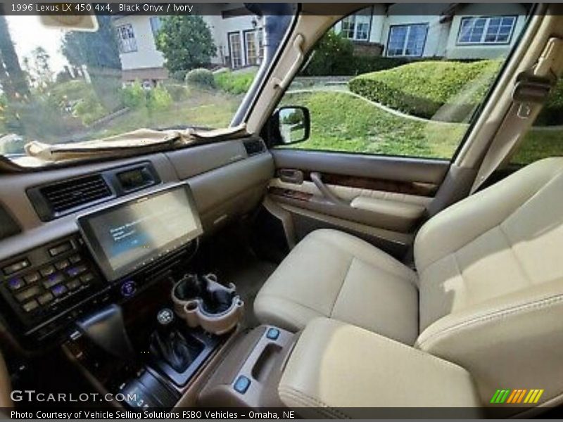Black Onyx / Ivory 1996 Lexus LX 450 4x4