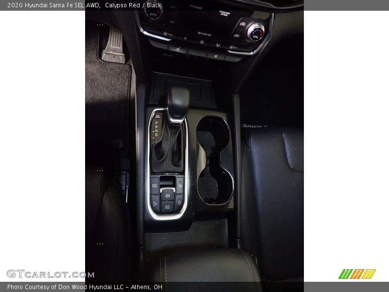 Calypso Red / Black 2020 Hyundai Santa Fe SEL AWD
