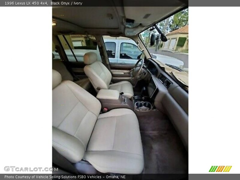 Black Onyx / Ivory 1996 Lexus LX 450 4x4