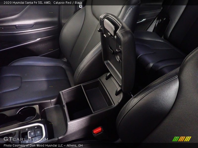 Calypso Red / Black 2020 Hyundai Santa Fe SEL AWD