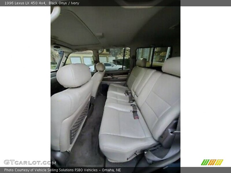 Black Onyx / Ivory 1996 Lexus LX 450 4x4