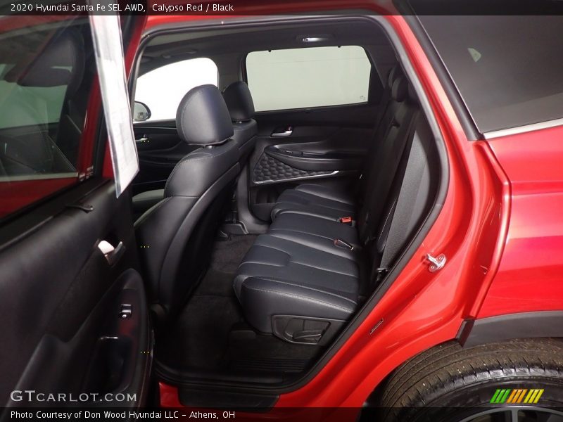 Calypso Red / Black 2020 Hyundai Santa Fe SEL AWD
