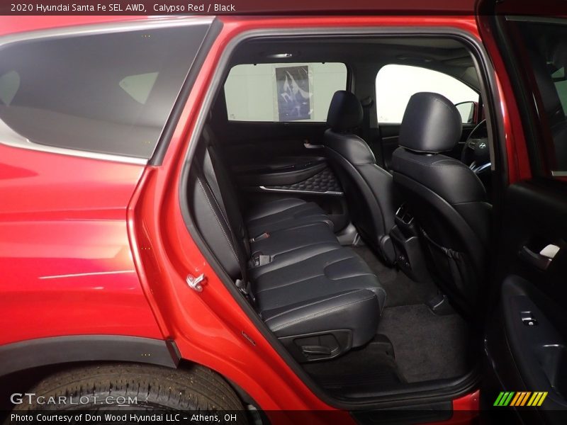 Calypso Red / Black 2020 Hyundai Santa Fe SEL AWD