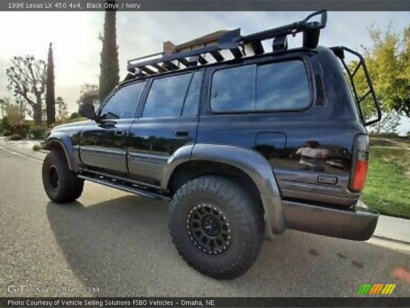 Black Onyx / Ivory 1996 Lexus LX 450 4x4