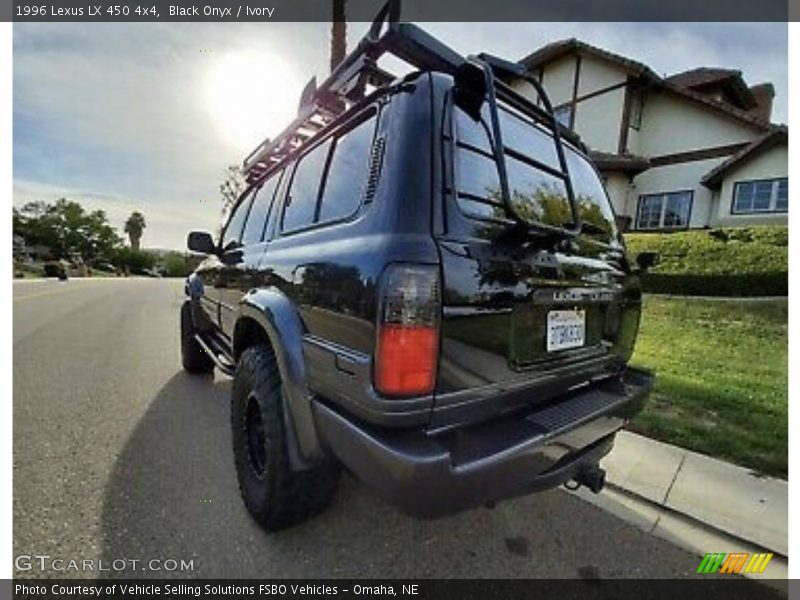 Black Onyx / Ivory 1996 Lexus LX 450 4x4