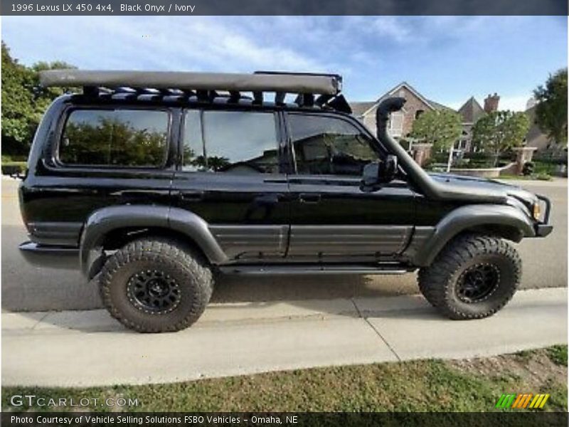Black Onyx / Ivory 1996 Lexus LX 450 4x4
