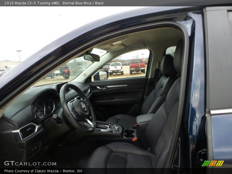 Eternal Blue Mica / Black 2019 Mazda CX-5 Touring AWD