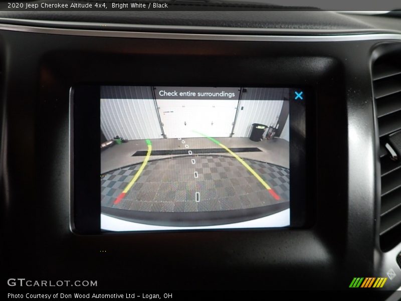 Bright White / Black 2020 Jeep Cherokee Altitude 4x4