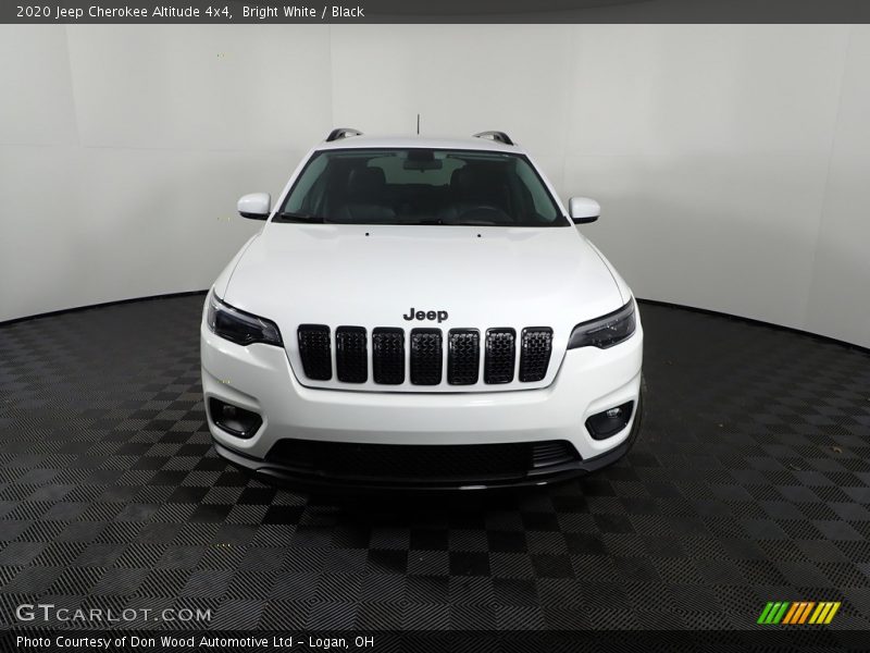 Bright White / Black 2020 Jeep Cherokee Altitude 4x4