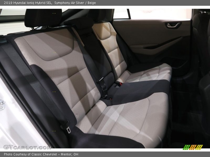 Symphony Air Silver / Beige 2019 Hyundai Ioniq Hybrid SEL
