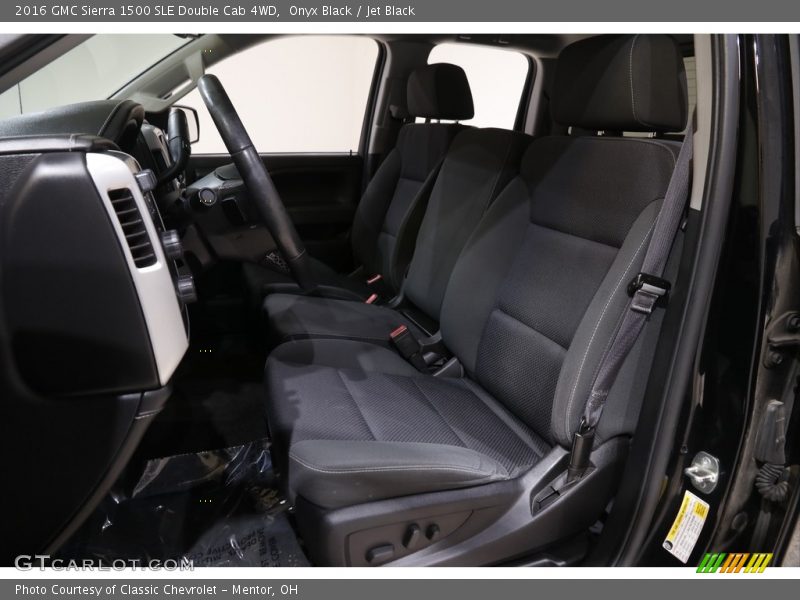 Onyx Black / Jet Black 2016 GMC Sierra 1500 SLE Double Cab 4WD